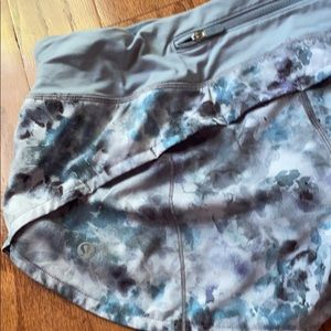 Size 6 Lululemon shorts worn twice